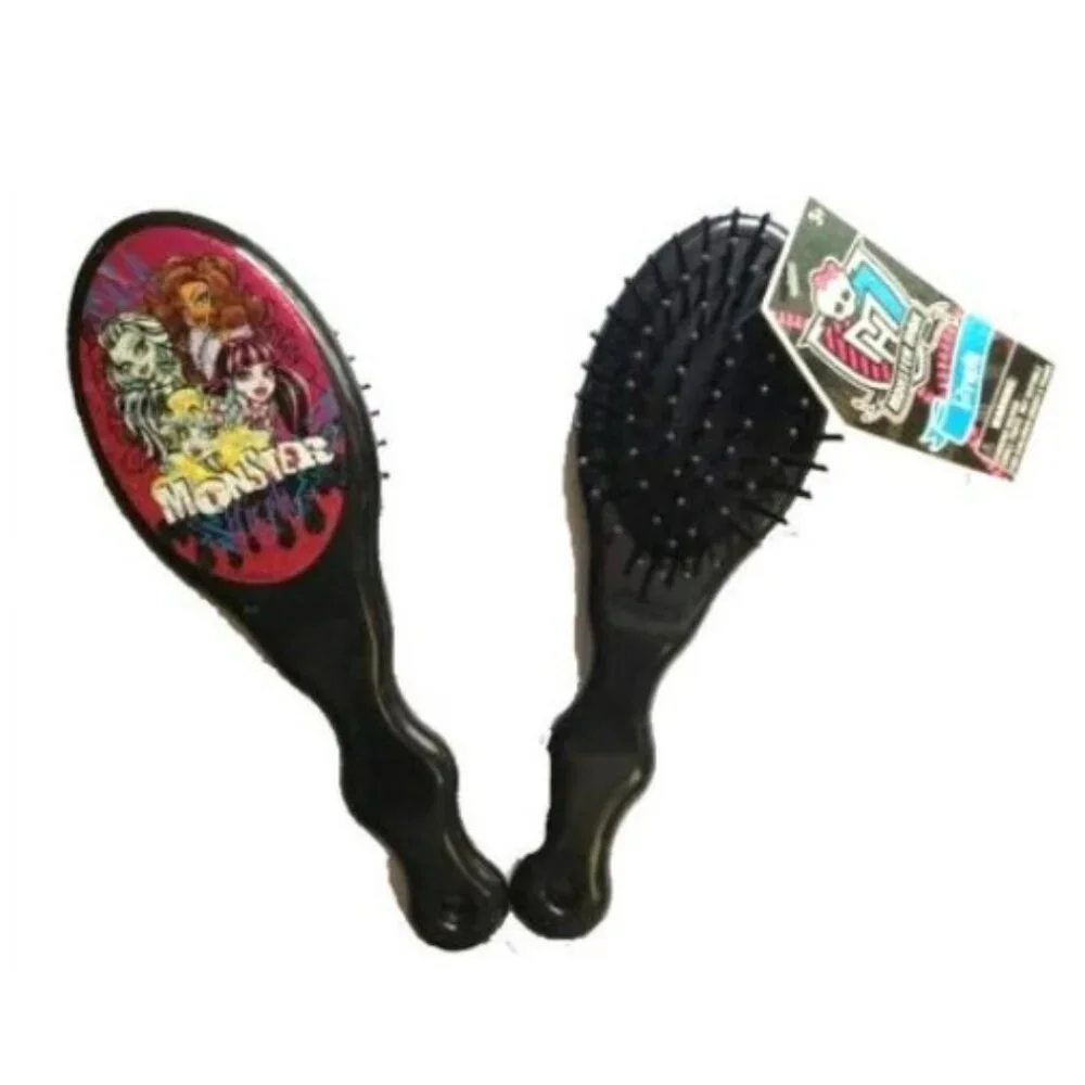 1 Pack – Monster High Black Hair Brush Detangling Kids Hairbrush